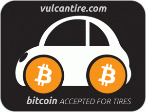 Bitcoin accepted for tires at vulcantire.com